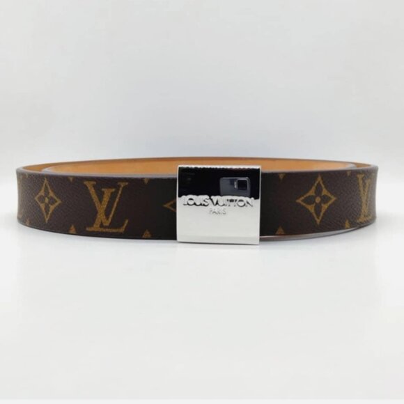 Authentic Louis Vuitton Belt Browns Monogram mn244-010326 main image 9